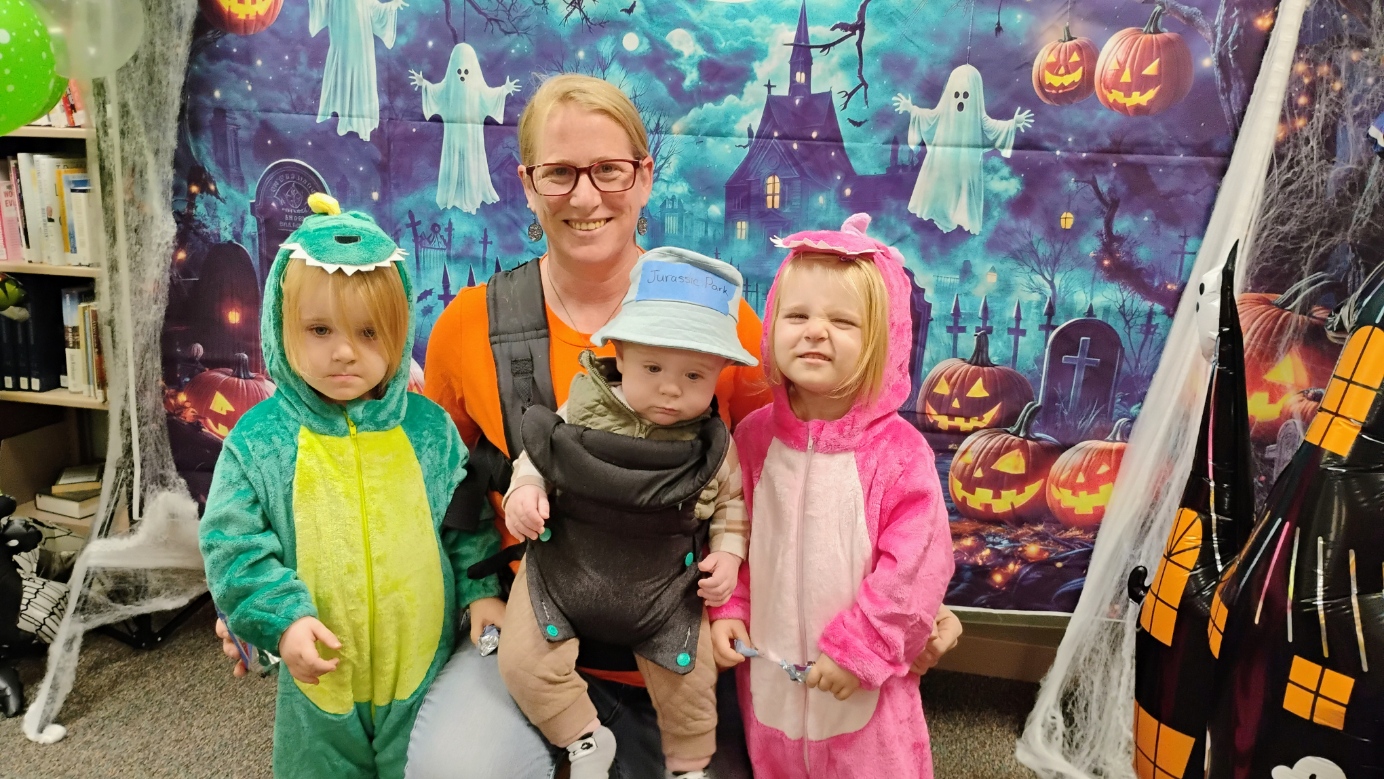 Galeton Library hosts Halloween fun