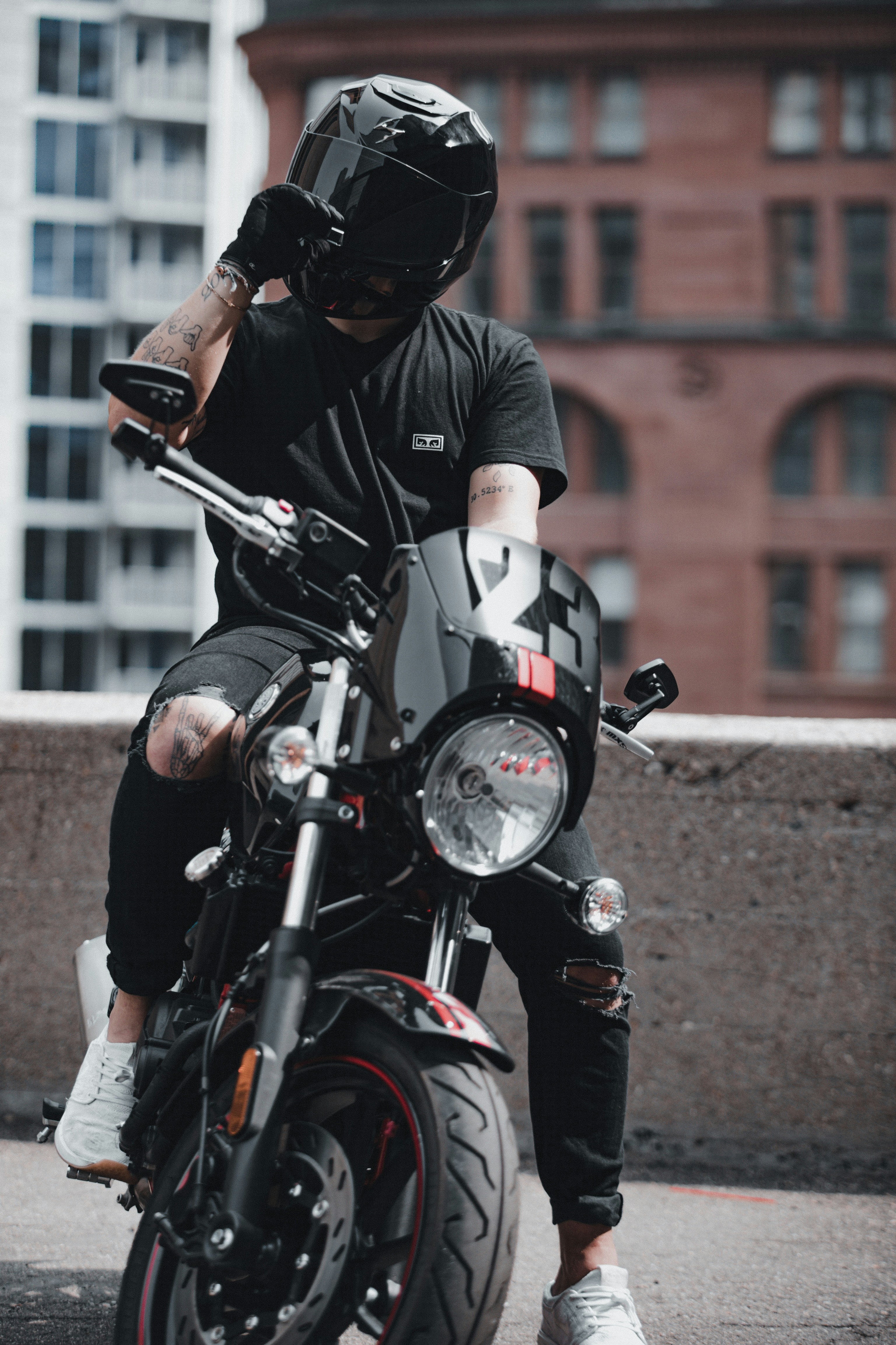 MOTORCYCLE CRASH