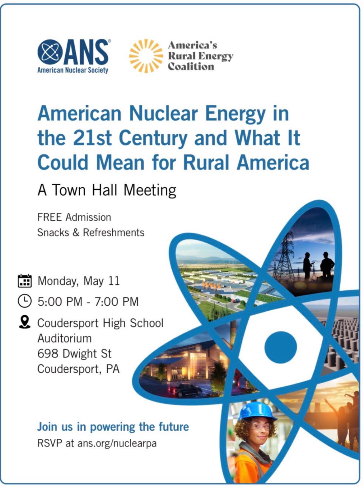 TOWN HALL MEETING AT COUDERSPORT HIGH SCHOOL