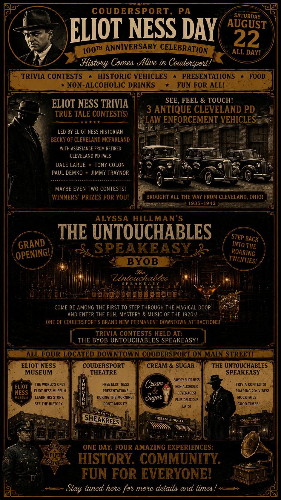 Now Here’s Something Worth Getting Excited About–Coudersport Main Street’s First Ever Speakeasy!