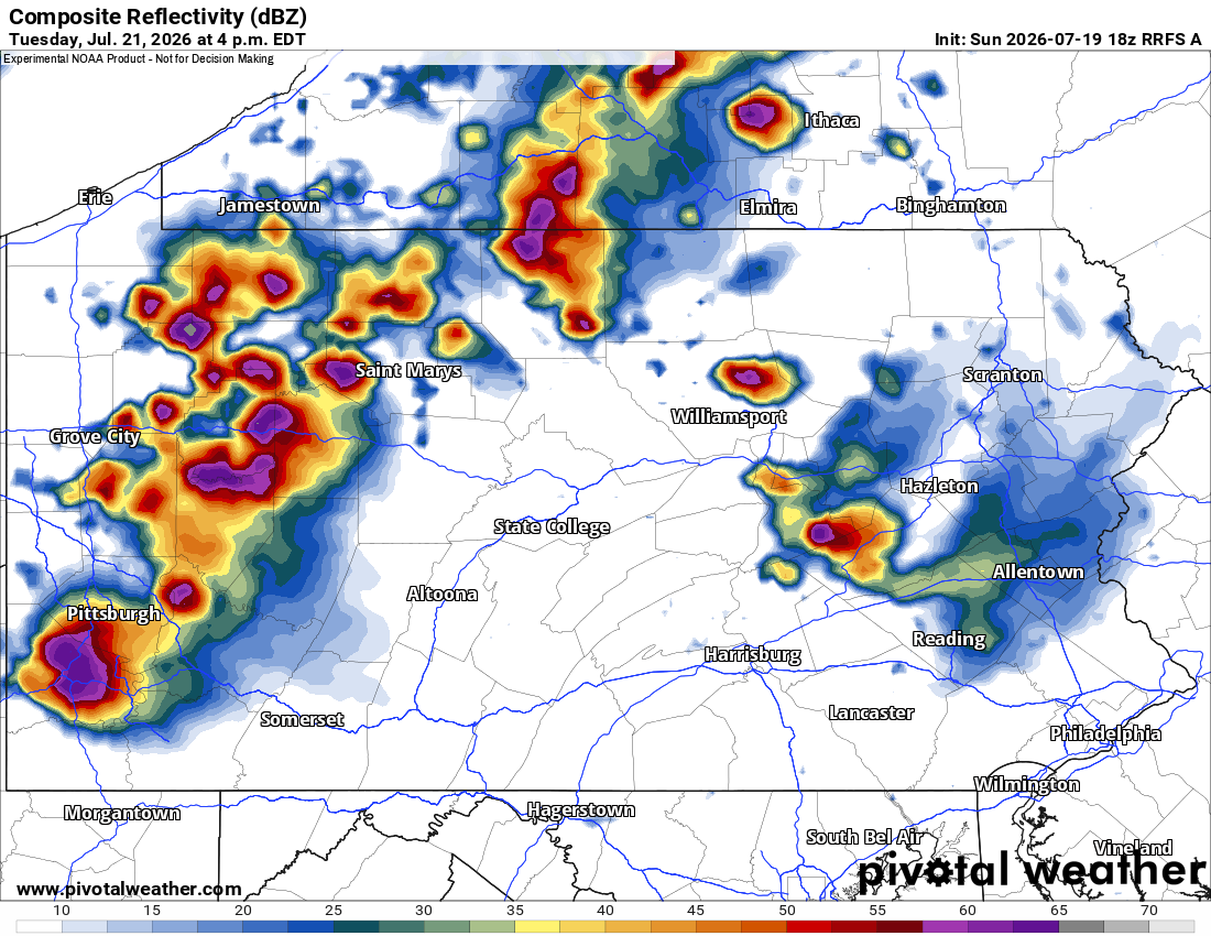 Severe Weather Expected to Hit Potter County Around 4pm 7/21/2026