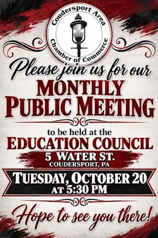 CHAMBER OF COMMERCE MEETING OCTOBER 2Oth, 2026